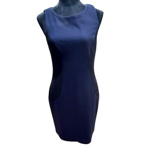 Rag & Bone Womens Sleeveless Knee Length Sheath Dress Black Wool Size 6